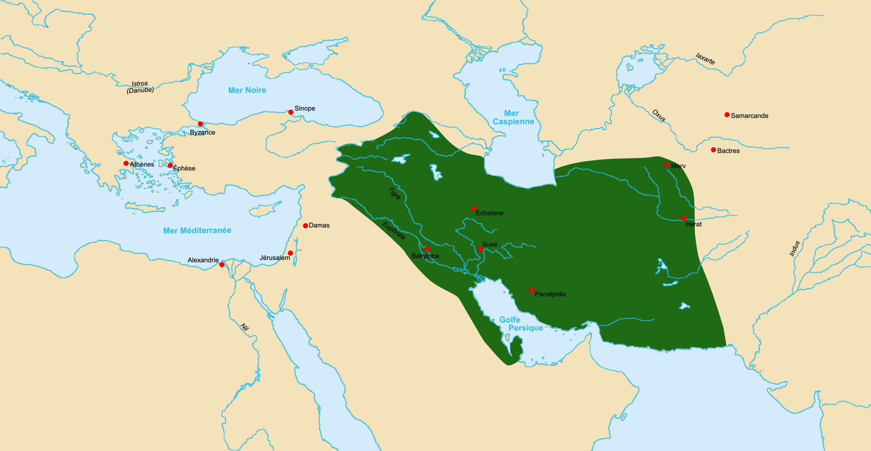 Map Parthian Empire fr